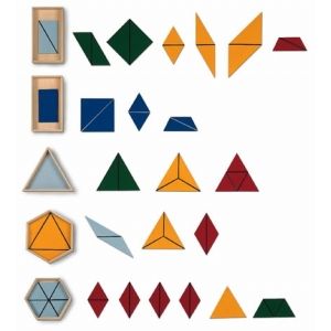 triangulos contructivos montessori